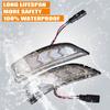 LED DRL Flowing Side Rear-view Mirror Dynamic Turn Signal Light Lamp For Toyota Vios Altis Yaris Corolla Camry