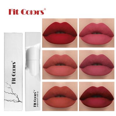 Fit Colors New Crushing Sensor Lip Glaze Color, Color, Not Sticking Cup Matte Liquid Lipstick