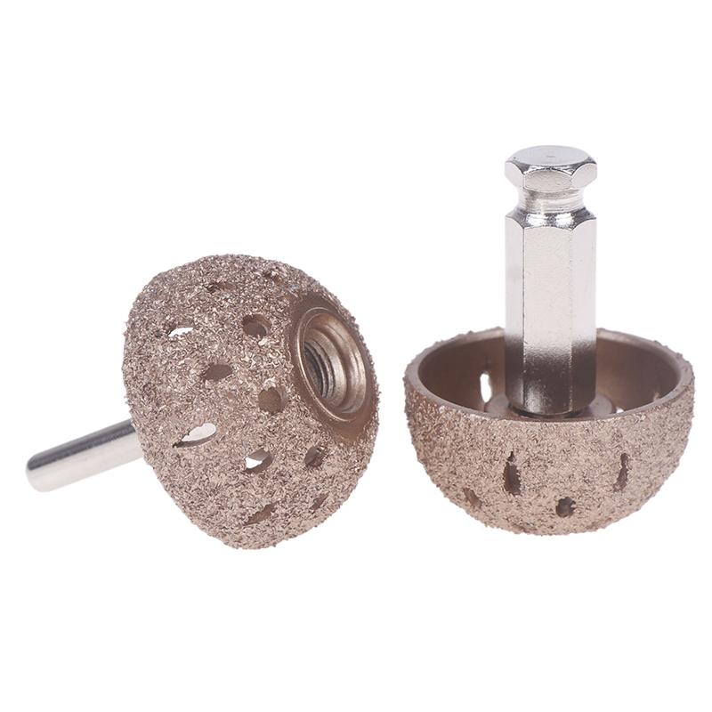 Grinding Tools Tire Repair Grinding Head Coarse Grit Buffing Wheel With Linking Rod Tire Buffing Wheel Tire Repair Tools