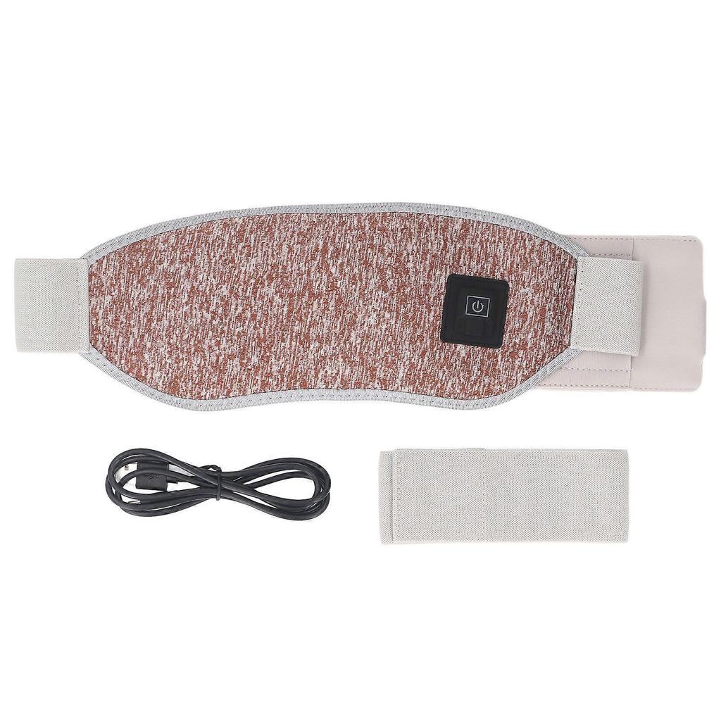 Cordless Period Heating Pad for Cramps Portable 3 Heat Levels Hot Compress Heated Belt with Extension Belt