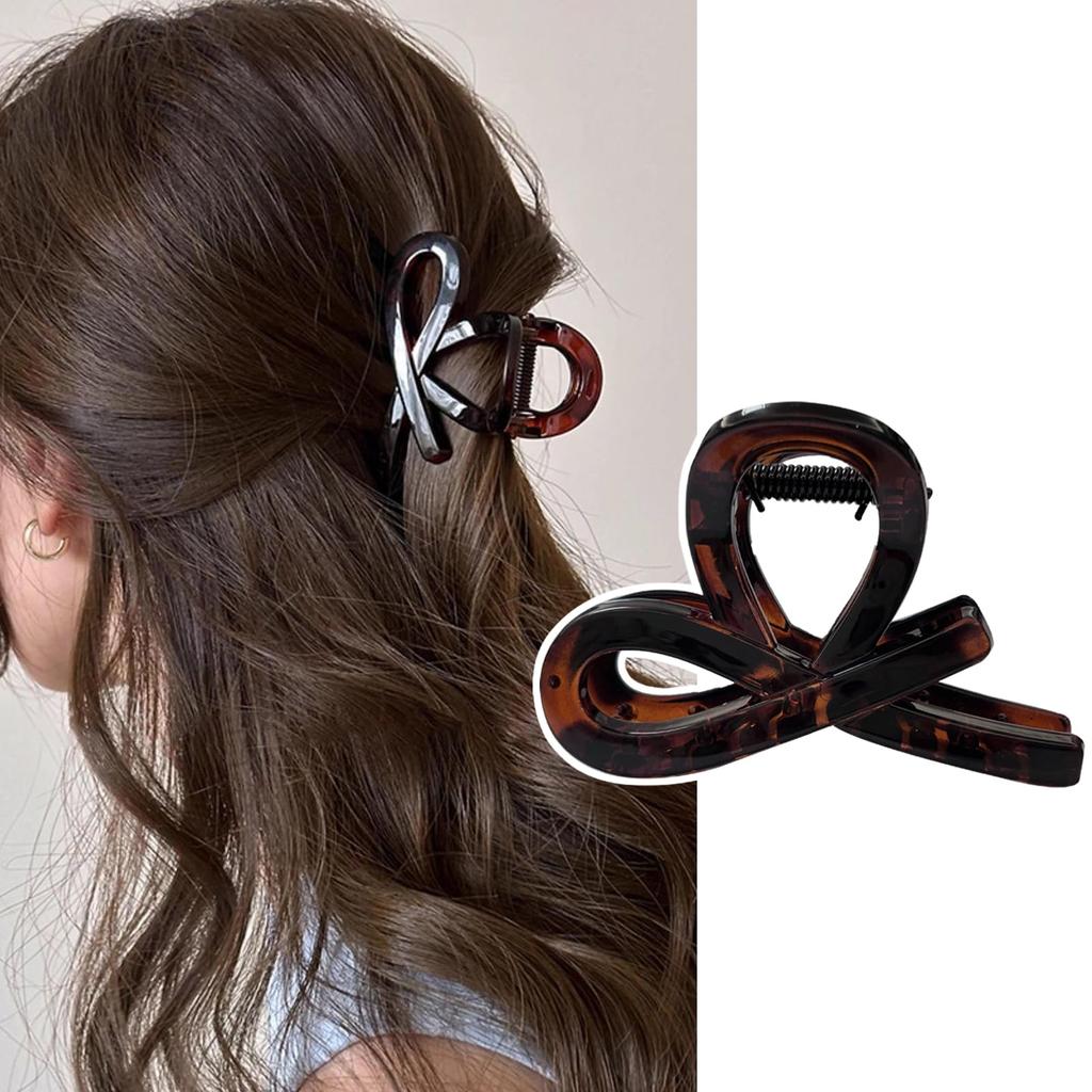 Natunofu Hair Small Hair Accessory for Stylish Hair Bun Lightweight and Secure Hair Hair Adult Hair Fashionable School Clip, Adults, Ornament, Clip,