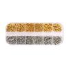 36 Piece Metal Bead Spacer Set In 6 Colors Bracelet Alignment Beads Positioning Beads For Multi Layer Jewelry Designs