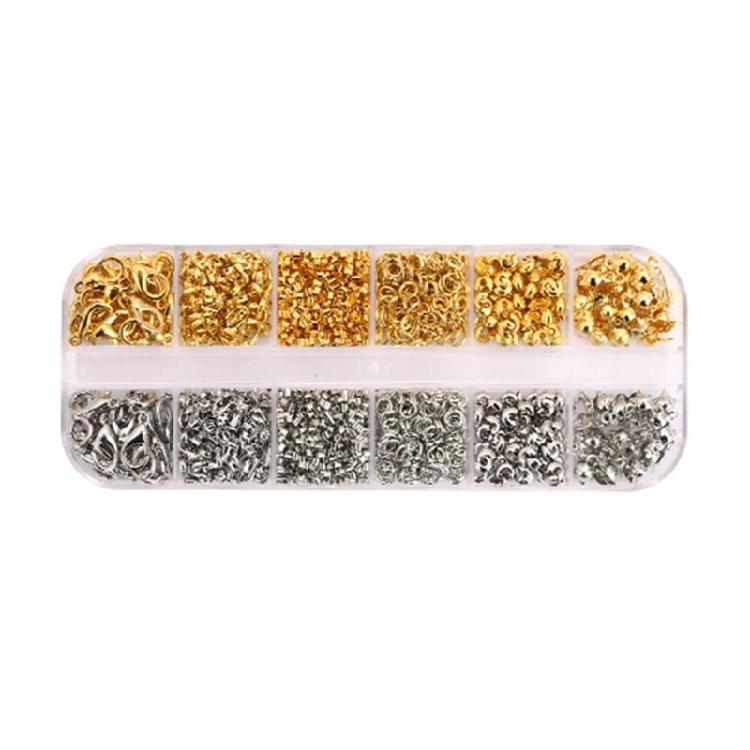 36 Piece Metal Bead Spacer Set In 6 Colors Bracelet Alignment Beads Positioning Beads For Multi Layer Jewelry Designs