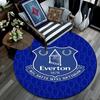 Everton Pattern Round rug,Carpet Rug for Living Room Bedroom Playroom ,Non-slip Floor Mat,Holiday Gifts and Birthday Gifts.