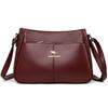 Spring and summer new simple and versatile texture single shoulder oblique span middle-aged mother bag women's popular fashion commuter bag