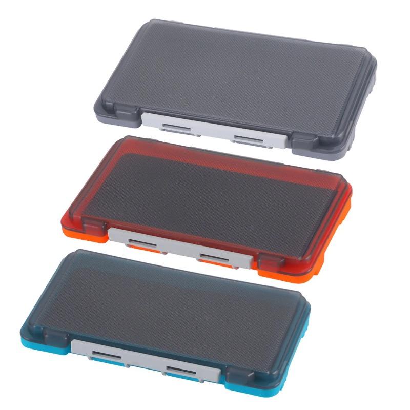 1pc Fishing Lure Box Tackle Storage Case Spinner Bait Fly Fishing Box With Sponge Compartments For Fishing Accessories
