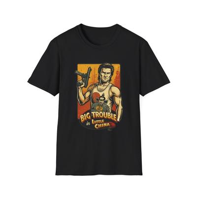T-shirt Jack Burton – Les Aventures de Jack Burton à Chinatown T-shirt Film d'Action Années 80