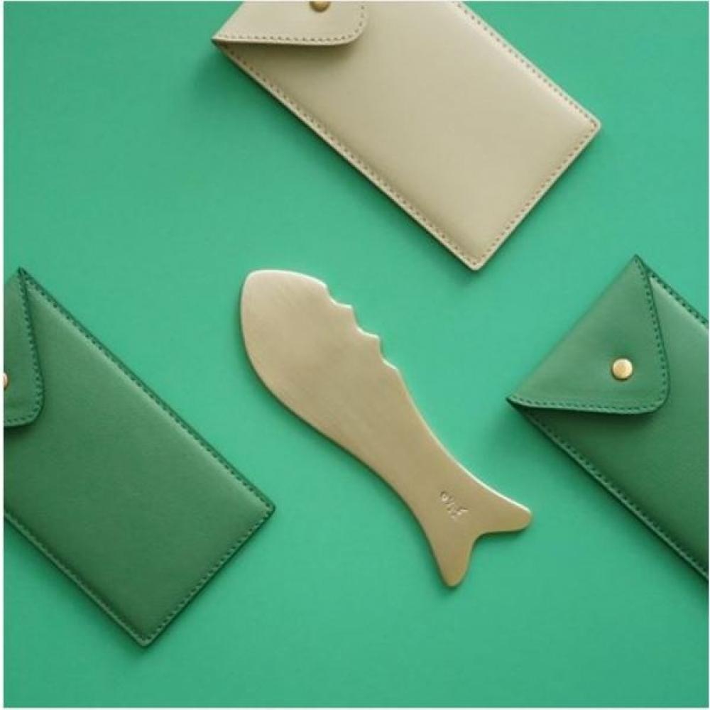 Notdam Fish Gwasana Massager + Pouch Gift Bangjja Yugi