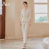 High-End Light-Colored Professional Office Suit for Medical and Beauty Professionals