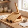 Pressa per Tortillas con Carta Forno di Bambù Legno per Cucina