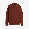 Fred Perry [m3636] Long Sleeve Twin Tip Fred Perry Shirt  W52  Afpm2433636 W52