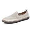Women's Handmade Mesh Sneakers Slip On Loafers Breathable Casual Shoes Flats Summer