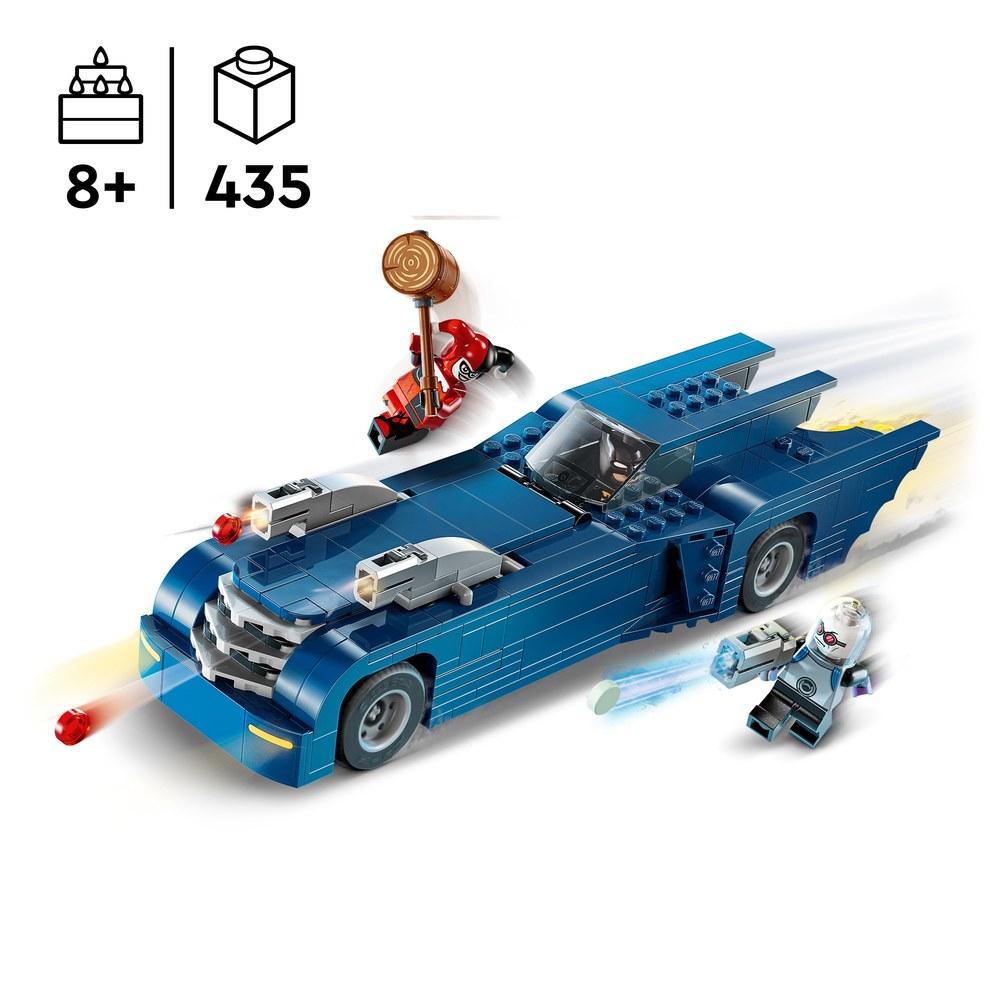 LEGO Super Heroes Batman vs Harley Quinn and Mr. Freeze Playset 76274 Batmobile Kids Vehicle Motorcycle Birthday Gift Christmas Ages 8-10 Boys Girls