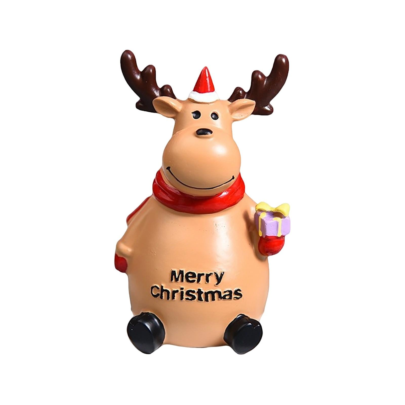 

Рождественские украшения, Полимерные украшения для дома, Рождественские украшения, Настольные украшения One Size