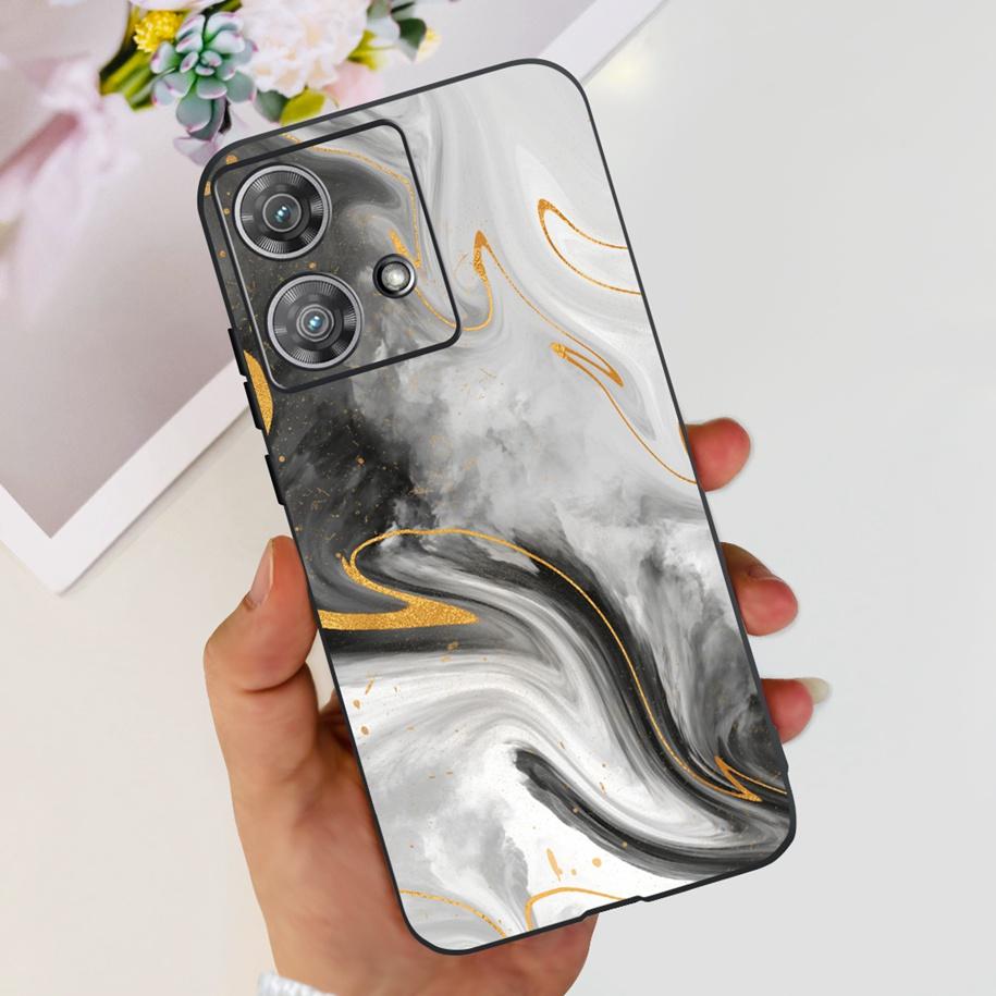 For Motorola Edge 40 Neo Case Soft Transparent Silicone Bumper Shockproof Cover For Moto Edge40 Neo Edge40Neo 5G XT2307-1 Fundas