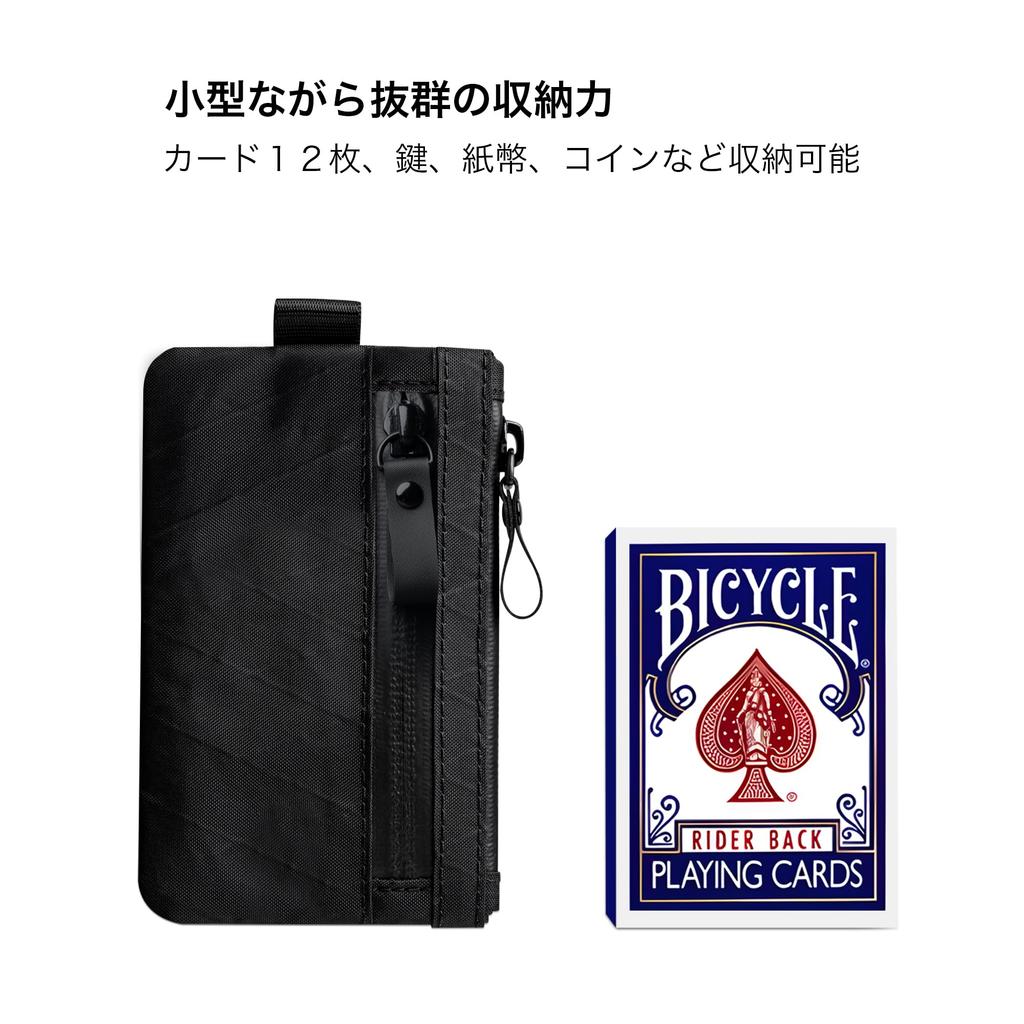 ALPAKA Zip Pouzdro RFID Tenká Kompaktní Peněženka s Mincemi Kartami YKK Cestovní Dárek proti Skimmingu Pánská Peněženka, Přihrádky, Štítek, Vodoodpudivý Zip,