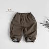 Warm Thick Padded Children Cotton Pants Korean Style Casual Winter Trousers For Boys And Girls