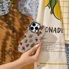 Teddy Bear Patchwork Phone Case for IPhone 17AIR 16E 16 15 14 13 12 11 17 Pro Max Plus Double-layer Back Cover