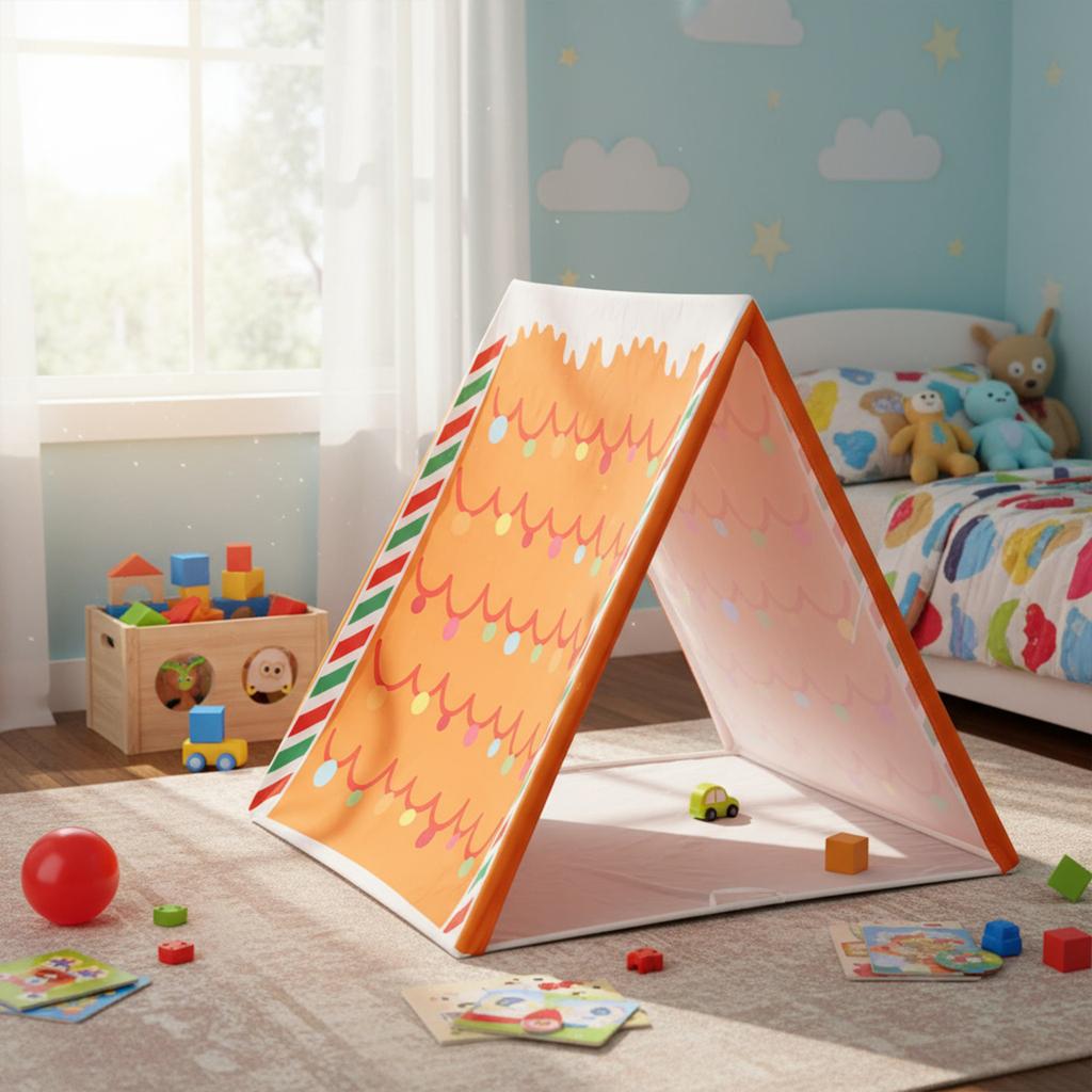 Zencefilli Kurabiye Noel Çadırı Tatil Hayallerinin Yuva Bulduğu Yer Zencefilli Kurabiye Evi Çadırı Ev İçin Oyun Çadırı Noel Tatili Partisi