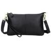 Genuine Leather Women's Crossbody Bag with Wrist Strap - Top Layer Cowhide Shoulder Bag