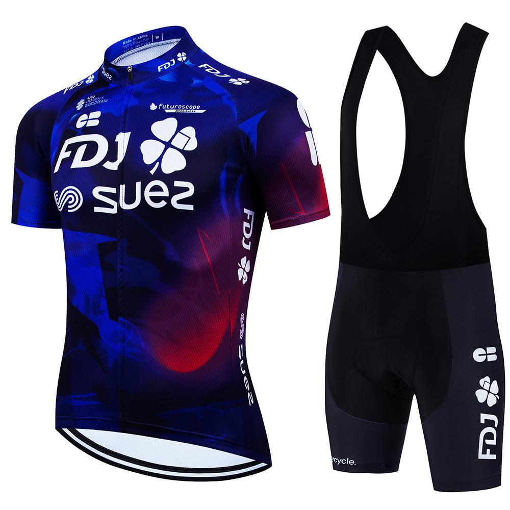 Bicycle Short-sleeved Shorts Men's and Women's Mountain Road Clothes Team Version Cycling Clothes 2026 Summer Breathable Cycling Clothes Set
