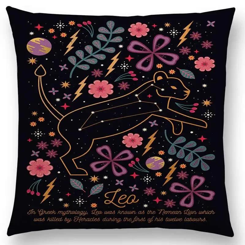 Neueste Schwarzer Hintergrund Mond Sterne Meteor Sternbild Galaxie Sofa Kissenbezug Katze Bär Hase Reh Vogel Kissenbezug