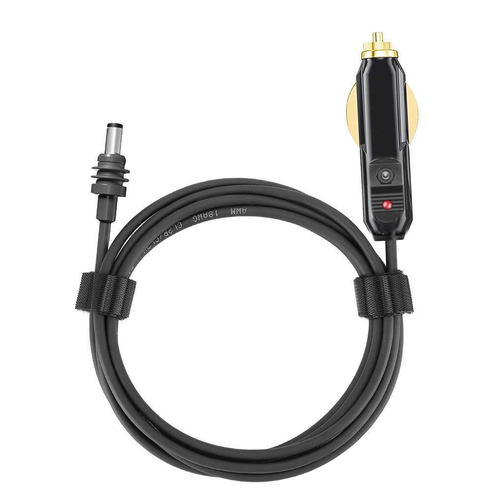 DC Car Power Cable for Satellite 18AWG IP68 Water Resistant Plug and Play DC Car Charger Power Suppl