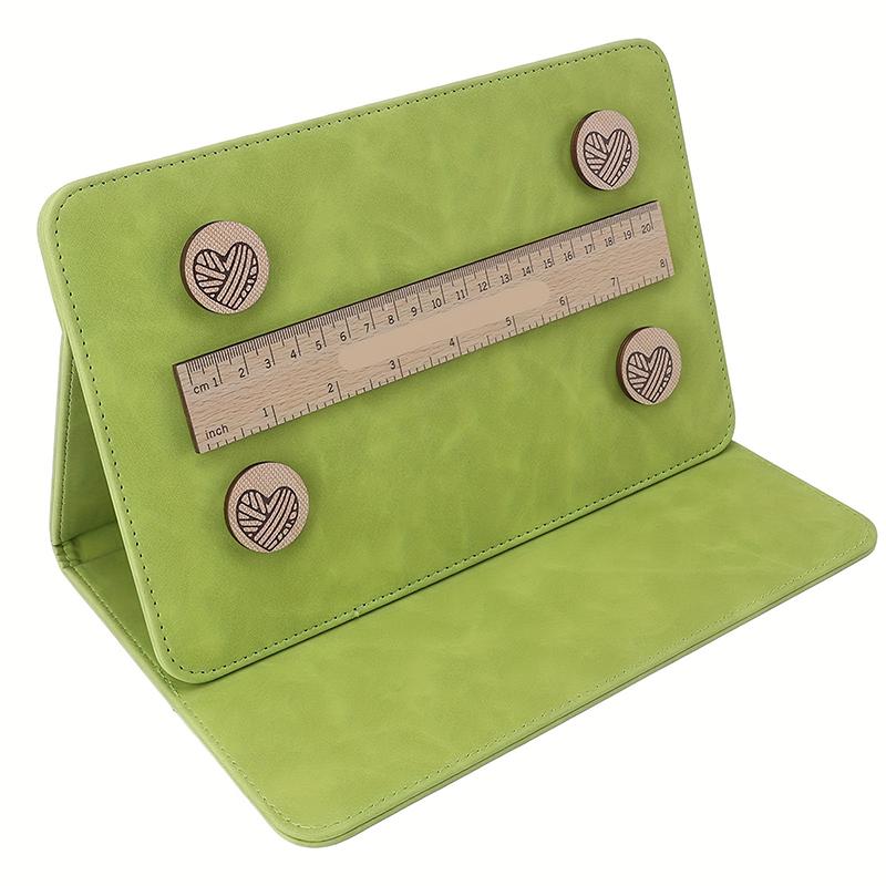 1 Zestaw Składany Organizer na Schematy Pomysł na Prezent dla Dziewiarek Uchwyt na Wzory Dziewiarskie Szydełkowanie Dostępne Różne Opcje