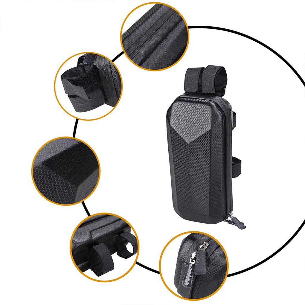 Universal Electric Scooter Front Bags Keys Coins Tools Large Capacity Organizer Zipper Pouches Folding E-bike Accessories