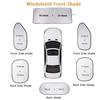 6 Pezzi Parasole Universale per Auto Parabrezza Anteriore e Posteriore Finestrini Privacy Protezione Solare Isolamento Termico Parasole Accessori Auto