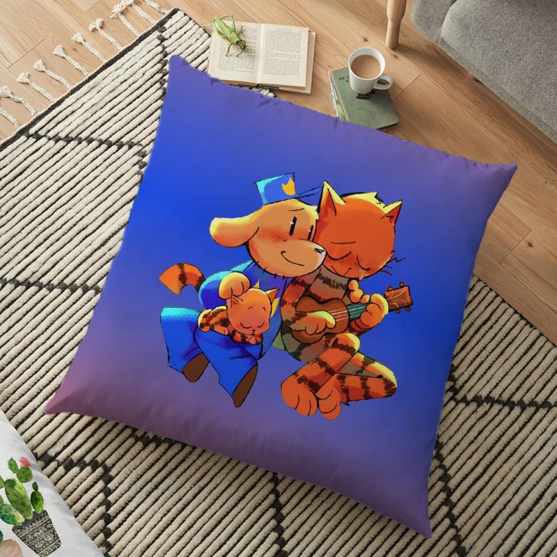 Federa Cuscino Cartone Animato Dogman Dog Man Cuscino Quadrato Camera da Letto Divano Comfort Tempo Libero Cuscino Auto Soggiorno Decorazione Casa