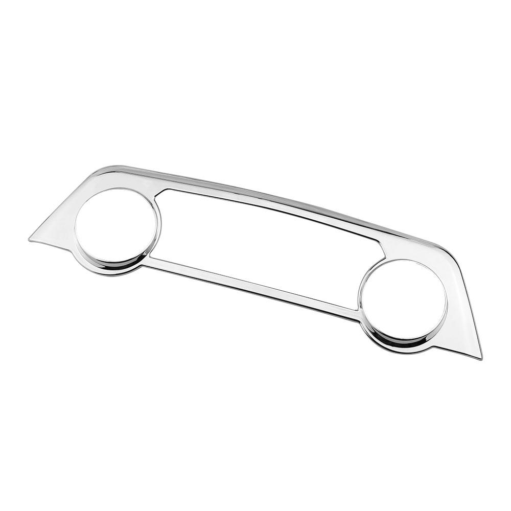 Car ABS Chrome AC Air Conditioning Button Control Panel Cover Trim Sticker for Toyota RAV 4 RAV4 2014 - 2016 Accessories