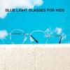 Cyxus Blue Light Blocking Glasses for Kids, Anti-Reflective, UV Protection, Lightweight Design, Cute for Boys and Girls, 6023 (Silver)