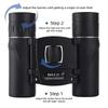 900x25 Binoculars Long-distance Portable Hd Zoom 5000m/50000m Telescope For Outdoor Camping Sports