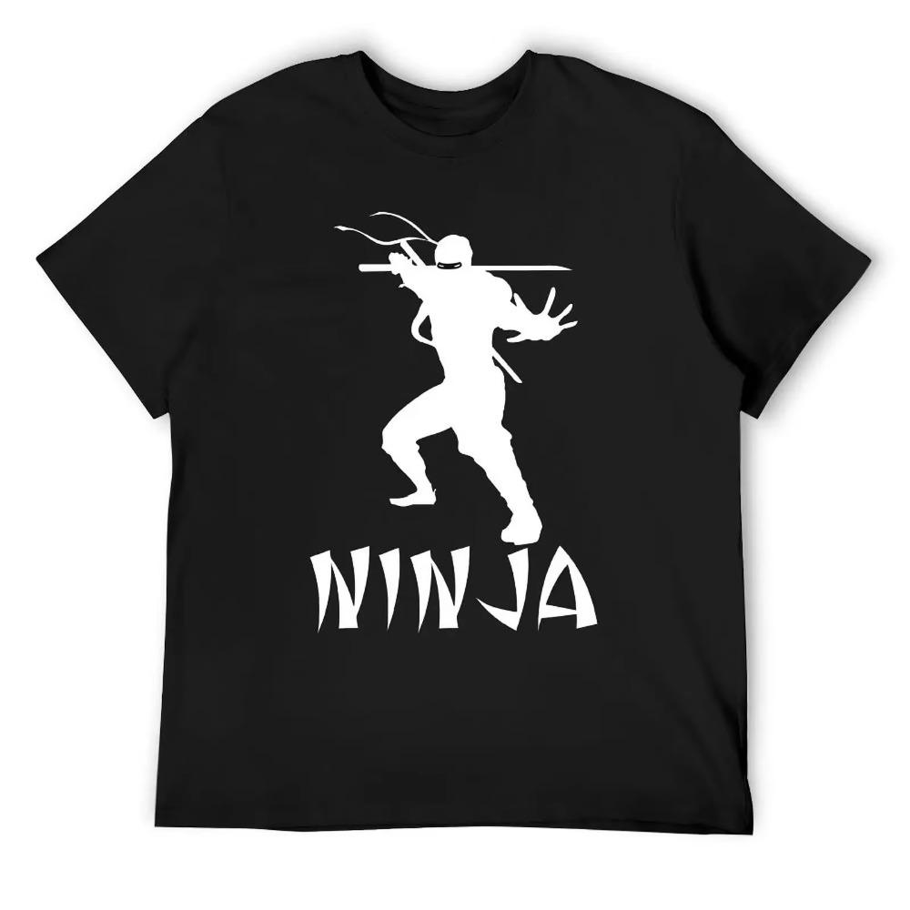 Harajuku Cool Ninja Essential T-shirt  Sports Tshirt Casual Graphic Humor Graphic Fitness Eur Size