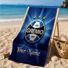 Custom Name FBPA Football Club Emblem Personalized Microfiber Beach Towel, Quick-Dry, Ideal for Summer Travel, Beach Essential, Swimming