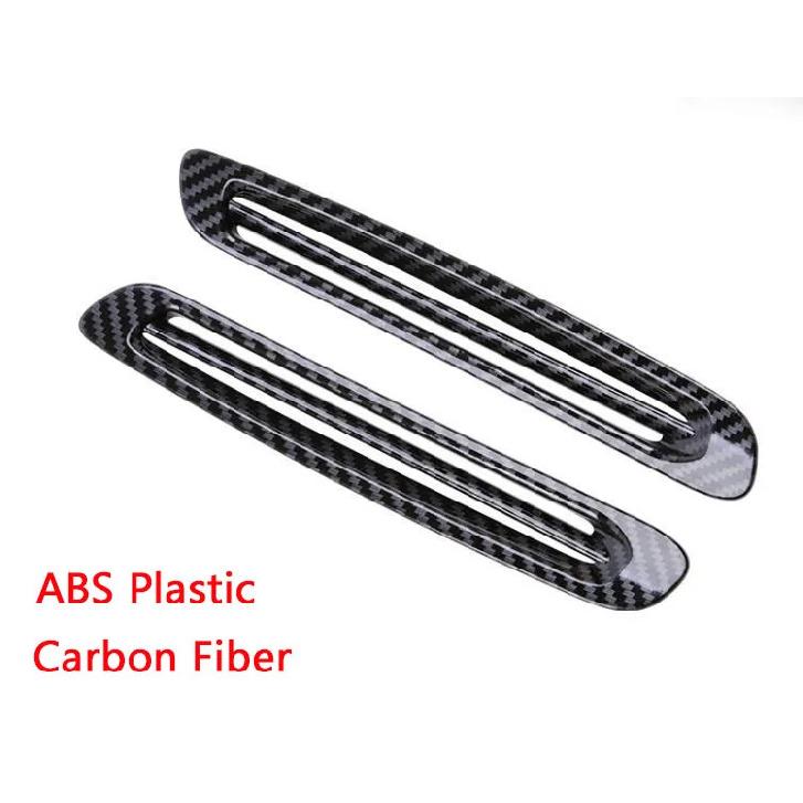 Car Sticker Styling Garnish Cover Frame Lamp Trim Front Air Condition Outlet Vent 2PCs For Mazda CX-30 CX30