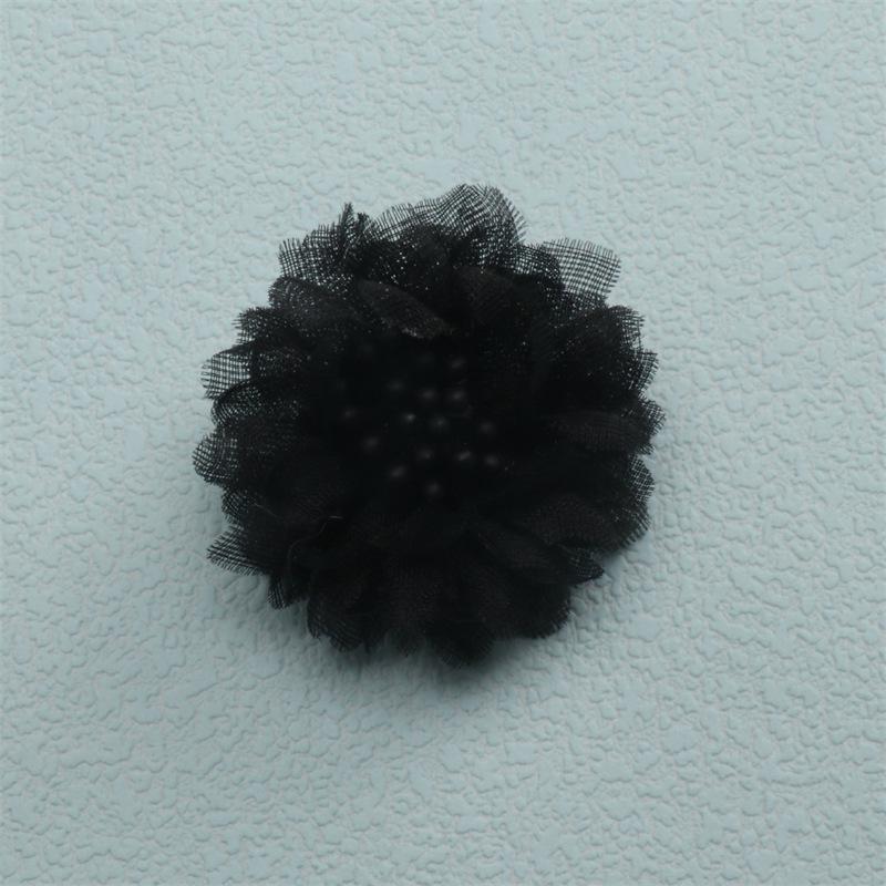 Three-Dimensional Fabric Yarn Flower Corsages: DIY Accessories for Shoes, Clothing, Brooches, and Hair Clips.