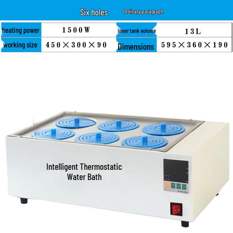 Aokewen HH-6 Six-Hole Digital Water Bath