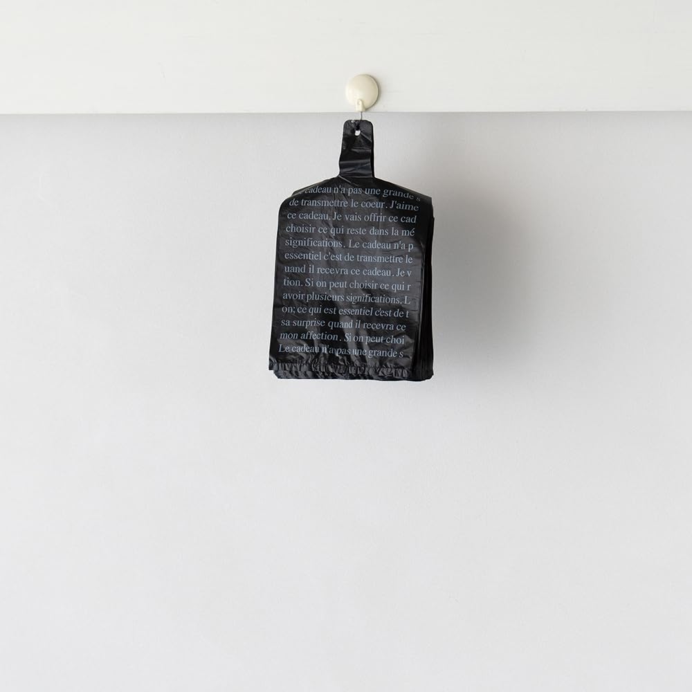 Black French XL Shopping 45 X 75 X 20 50 with Hook HEAD'S Bags, Cm, Count, Opaque, Hole, BFR-XL