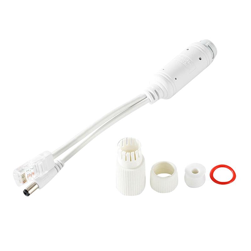 1 Set Cable Supply Module Extender With 5.5X2.1Mm Poe Spliter 48V To 12V Video And Power Adapter For Ip Camera Splitter Net