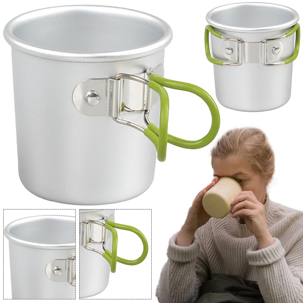 

Ultralight Water Cup Aluminum Alloy Camping Water Cup Portable Lightweight Coffee Cup for Outdoor Camping Hiking Backpacking CHINA