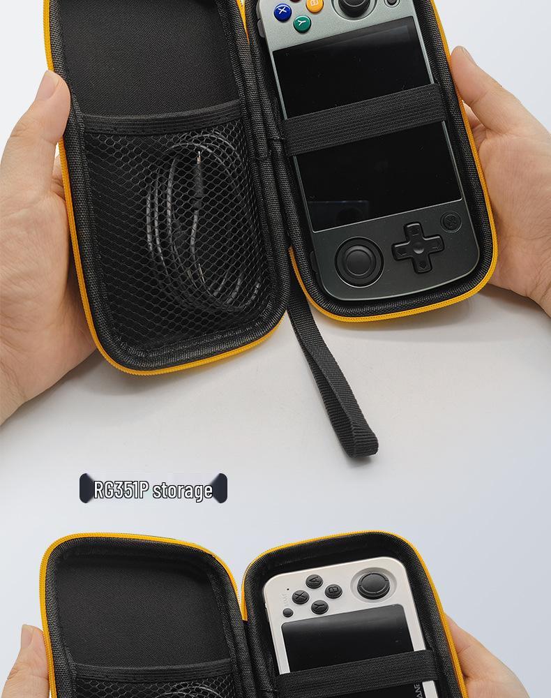 RG405M Game Console Storage Bag: Portable, Multifunctional Pouch for Gaming Accessories