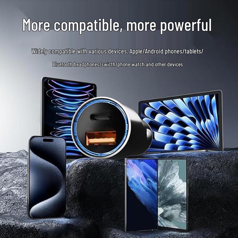 Huawei QC3.0 36W Dual Port Aluminum Car Charger