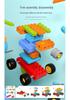 Large Particle Building Blocks - Educational Robot and Vehicle Assembly Toy for Kids and Toddlers