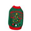 Christmas Knitted Sweater for Pets - Suitable for Schnauzer, Bichon, Teddy, Corgi, and Cats