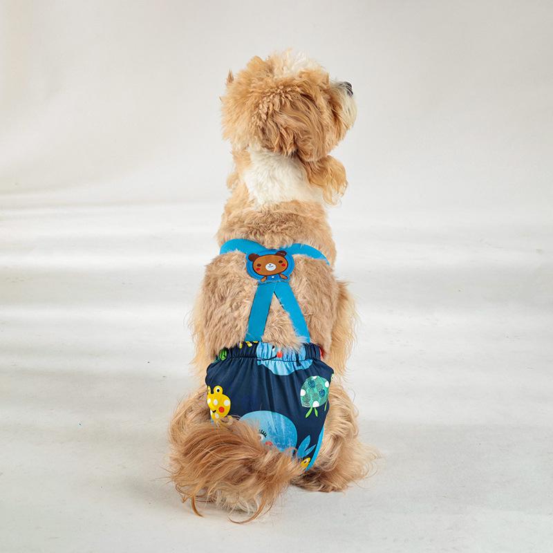 

Собачьи гигиенические подтяжки: Менструальные и противодомогательские трусы для сук Medium