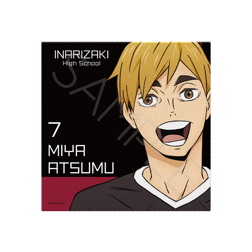 SYNC INNOVATION Project Miya Atsumu 6th Edition Hand Towel H250mm X W250mm "Haikyu!!" SYNC-HK6HTW-PJ