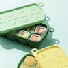 Non-stick Silicone Ice Tray Homemade Ice Cube Storage Box Food Grade Ice Cube Mold  Kitchen