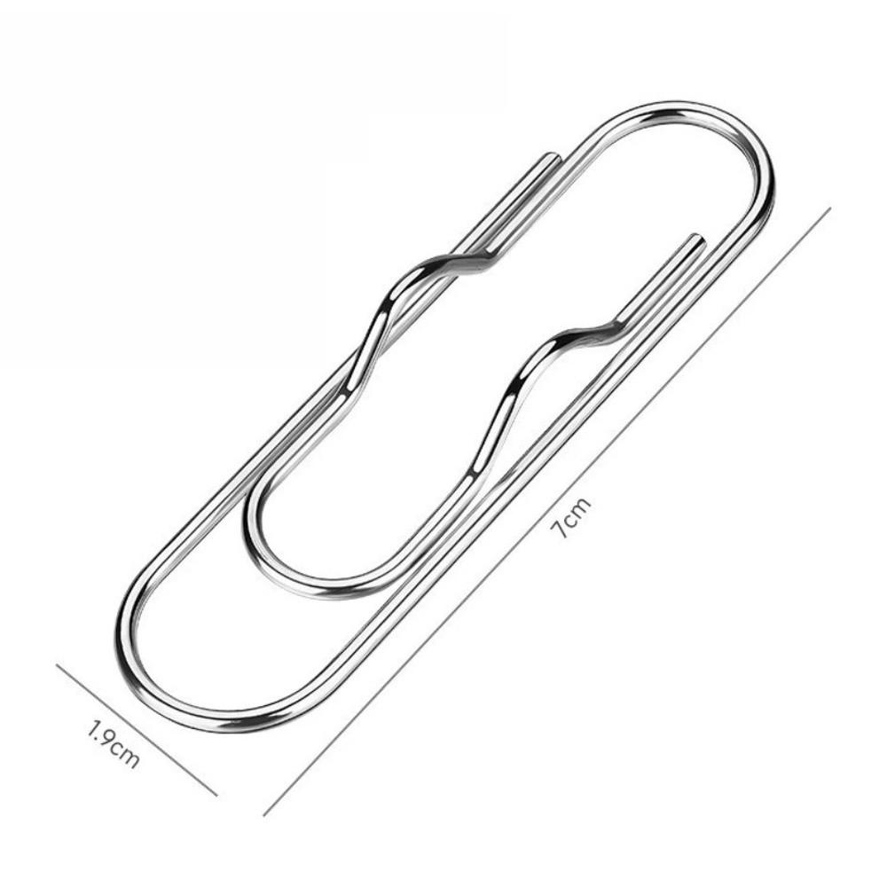 10pcs Metal Pen Fix Clips Ticket Clip Multi-functional Stationery Clips Book Cover Gold Silver Rose Pen Holder Pin